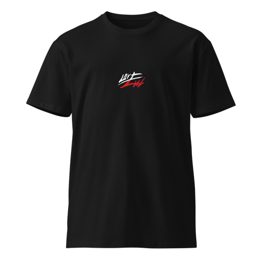 Love Over Evil - First Edition Tee (Black w/ Red Logo)